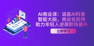 (14205期)AI-商业课:包含AI科谱,智能大脑,商业化应用,助推年青人逆转职场晋升-中创网_专注互联网创业,项目资源整合-心诚资源网