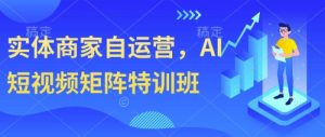 实体商家自运营,AI自媒体矩阵训练营-中创网_专注互联网创业,项目资源整合-心诚资源网
