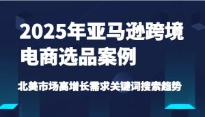 2025年亚马逊跨境电商选品案例-北美市场高增长需求关键词搜索趋势(更新)-中创网_专注互联网创业,项目资源整合-心诚资源网