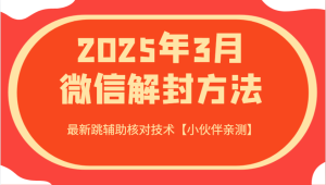 2025年3月注册微信方式 全新跳协助核查技术性【小伙伴们亲自测试】-中创网_专注互联网创业,项目资源整合-心诚资源网