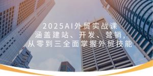 （14135期）2025AI出口外贸实战演练课：包含建网站、开发设计、营销推广, 从零到三全面了解出口外贸专业技能-中创网_专注互联网创业,项目资源整合-心诚资源网