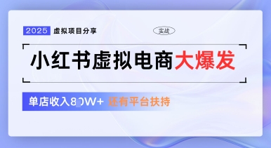 小红书的虚似电商项目，服务平台全力完全免费推广资源，门槛较低1拖3游戏玩法-中创网_专注互联网创业,项目资源整合-心诚资源网