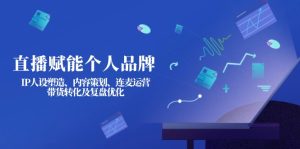 (14158期)直播间创变个人ip:IP人物关系营造、内容规划、连麦直播经营、卖货转换及复盘总结提升-中创网_专注互联网创业,项目资源整合-心诚资源网