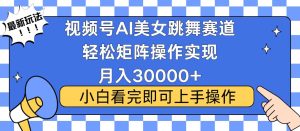 (13813期)视频号蓝海赛道玩法,当天起号,拉爆流量收益,小白也能轻松月入30000+-中创网_专注互联网创业,项目资源整合-心诚资源网