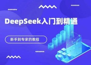 DeepSeek迅速实用教程,新手家庭保姆级实例教程-中创网_专注互联网创业,项目资源整合-心诚资源网