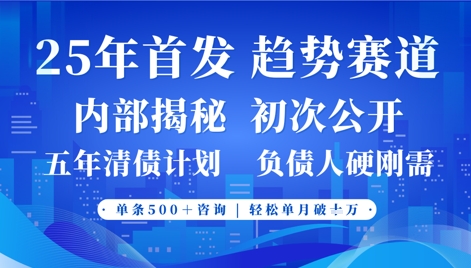 【2025独家揭秘】稳赚事业新赛道，咨询爆满月入轻松过万-中创网_专注互联网创业,项目资源整合-心诚资源网