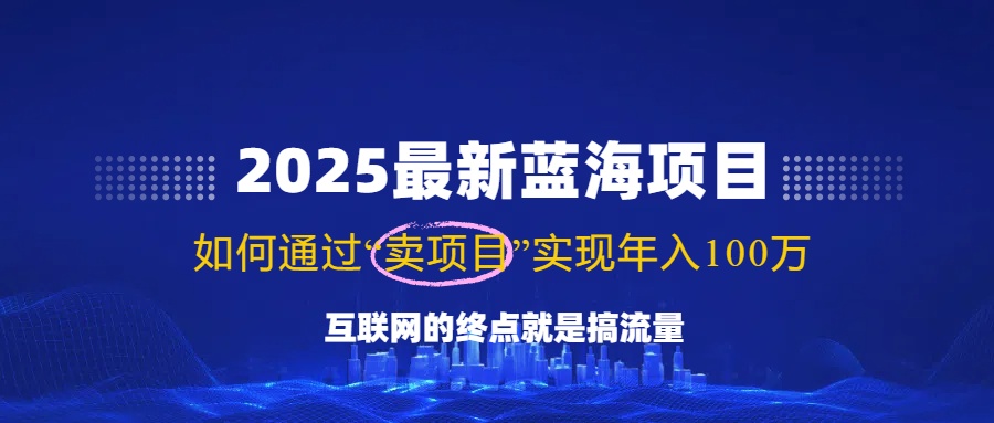 （14305期）2025全新蓝海项目，零门槛轻轻松松拷贝，月入10万 ，初学者也可以实际操作！-中创网_专注互联网创业,项目资源整合-心诚资源网