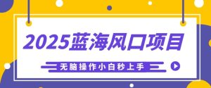 2025瀚海蓝海项目,运用AI专用工具一键生成少年儿童益智早教视频,没脑子实际操作新手秒入门,轻轻松松日入5张-中创网_专注互联网创业,项目资源整合-心诚资源网