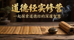 道德经全文实修营，一起探索道德经的深遂聪慧-中创网_专注互联网创业,项目资源整合-心诚资源网