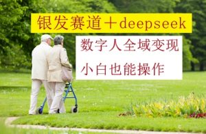 青发跑道 deepseek虚拟数字人示范区转现,新手也可以实际操作-中创网_专注互联网创业,项目资源整合-心诚资源网