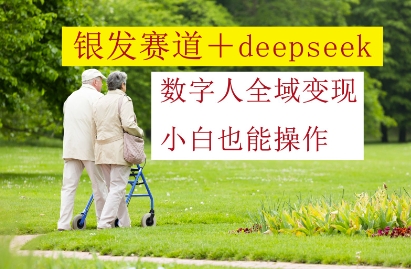 青发跑道 deepseek虚拟数字人示范区转现，新手也可以实际操作-中创网_专注互联网创业,项目资源整合-心诚资源网