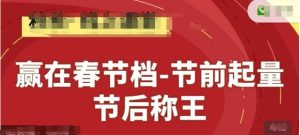 胜在贺岁档-节日期间增粉，后称霸，淘宝精典网上系列产品课-中创网_专注互联网创业,项目资源整合-心诚资源网