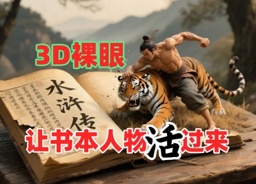 书籍角色裸视3D视频播放，新的玩法，流量超猛，家庭保姆级实例教程-中创网_专注互联网创业,项目资源整合-心诚资源网