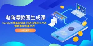 电商爆款图形成课 ComfyUI零基础构建 自动化技术改装工作流引擎 爆品素材内容批量生成-中创网_专注互联网创业,项目资源整合-心诚资源网
