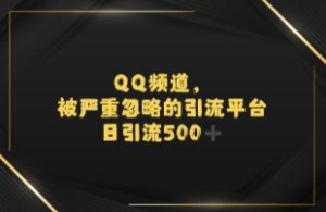 引流蓝海QQ频道，日引500+创业粉-中创网_专注互联网创业,项目资源整合-心诚资源网