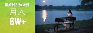 （15229期）情感粉引流变现实操课：单月变现6w+，情感粉引流变现实操课-中创网_专注互联网创业,项目资源整合-心诚资源网
