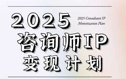 7天构建咨询师变现系统，2025咨询师IP变现计划训练营-中创网_专注互联网创业,项目资源整合-心诚资源网