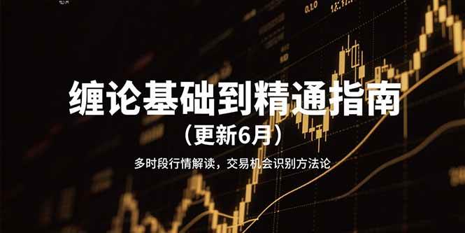 缠论基础到精通指南（更新6月）多时段行情解读，交易机会识别方法论-中创网_专注互联网创业,项目资源整合-心诚资源网