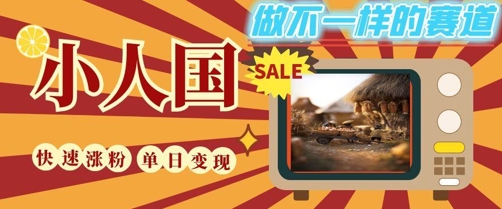 DeepSeek 制图 视频后期制作小人国外部经济短视频，新手轻松入手，一条条爆品，一条条转现，单日就可盈利-中创网_专注互联网创业,项目资源整合-心诚资源网