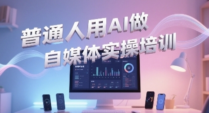 一般一个在用AI运营自媒体，帮助你轻轻松松打开AI短视频创作之途-中创网_专注互联网创业,项目资源整合-心诚资源网
