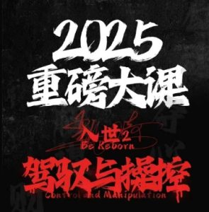 2025重磅消息大课，入世出世2，掌控和控制-中创网_专注互联网创业,项目资源整合-心诚资源网