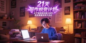 （15204期）21天写作蜕变计划，从下笔困难到爆文创作，系统掌握变现方法论-中创网_专注互联网创业,项目资源整合-心诚资源网