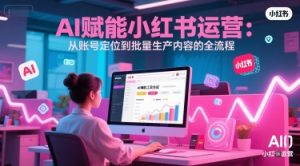AI 赋能小红书运营：从账号定位到批量生产内容的全流程-中创网_专注互联网创业,项目资源整合-心诚资源网