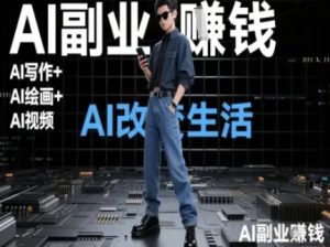 AI改变生活（Ai写作+AI绘画+Ai视频），AI副业挣钱-中创网_专注互联网创业,项目资源整合-心诚资源网