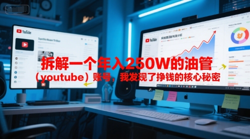付费文章：拆解一个年入250W的油管（youtube）账号，我发现了挣钱的核心秘密-中创网_专注互联网创业,项目资源整合-心诚资源网
