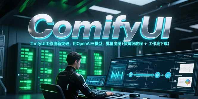 ComfyUI工作流新突破，用OpenAI三模型，批量出图(保姆级教程+工作流下载)-中创网_专注互联网创业,项目资源整合-心诚资源网