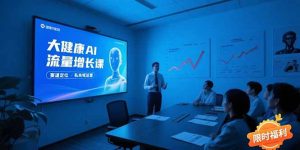 (15396期)大健康AI流量增长课,赛道定位方法论,AI数字人内容生产,私域转化运营…-中创网_专注互联网创业,项目资源整合-心诚资源网