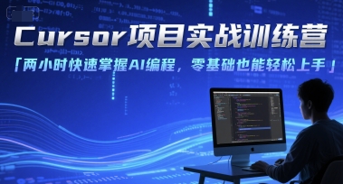 Cursor项目实战训练营，两小时快速掌握AI编程，零基础也能轻松上手-中创网_专注互联网创业,项目资源整合-心诚资源网