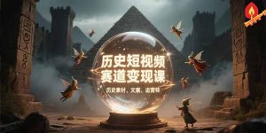 (15386期)历史短视频赛道变现课,百集素材库应用,文案剪辑技巧,账号运营全案-中创网_专注互联网创业,项目资源整合-心诚资源网