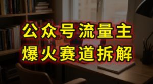 AI公众号流量主爆火赛道拆解—剧评领域,86分钟干货分享-中创网_专注互联网创业,项目资源整合-心诚资源网