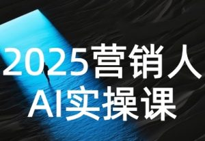 2025营销人Al实操课,AI营销抢跑实战,从Prompt到方案,效率碾压同行-中创网_专注互联网创业,项目资源整合-心诚资源网