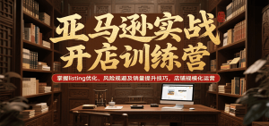 亚马逊实战开店训练营,掌握listing优化、风险规避及销量提升技巧,店铺规模化运营-中创网_专注互联网创业,项目资源整合-心诚资源网