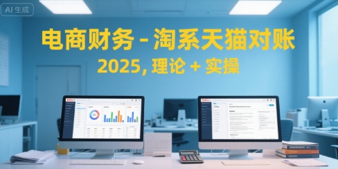电商财务-淘系天猫对账2025，理论+实操-中创网_专注互联网创业,项目资源整合-心诚资源网