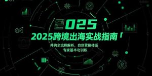 (15503期)2025跨境出海实战指南,并购全流程解析,自创营销体系,专家基本功训练-中创网_专注互联网创业,项目资源整合-心诚资源网