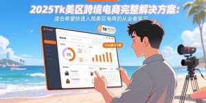 (15807期)2025Tk美区跨境电商完整解决方案:适合希望快速入局美区电商的从业者学习-中创网_专注互联网创业,项目资源整合-心诚资源网