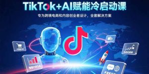 (15561期)TikTok+AI赋能冷启动课:专为跨境电商和内容创业者设计,全套解决方案-中创网_专注互联网创业,项目资源整合-心诚资源网