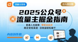 公众号流量主变现项目2025，普通人也能通过这个项目日入四位数-中创网_专注互联网创业,项目资源整合-心诚资源网