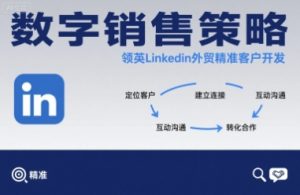数字销售策略领英LinkedIn外贸精准客户开发-中创网_专注互联网创业,项目资源整合-心诚资源网