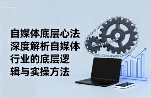 自媒体底层心法,深度解析自媒体行业的底层逻辑与实操方法-中创网-专注创业项目分享_资源整合-心诚资源网