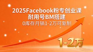 (15964期)2025Facebook粉专创业课,耐用号BM搭建,0库存月销1-2万可复制-中创网_专注互联网创业,项目资源整合-心诚资源网
