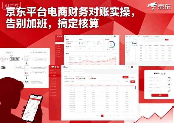 京东平台电商财务对账实操，告别加班，搞定核算-中创网-专注创业项目分享_资源整合-心诚资源网