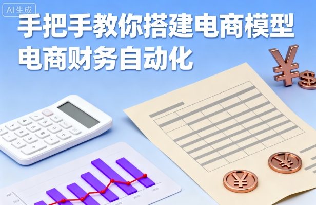 手把手教你搭建电商模型-电商财务自动化-中创网-专注创业项目分享_资源整合-心诚资源网