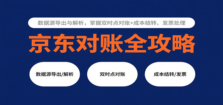 京东对账全攻略：数据源导出与解析，掌握双时点对账+成本结转、发票处理-中创网-专注创业项目分享_资源整合-心诚资源网
