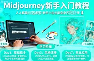 midjourney新手入门教程：人人都是AI艺术家，新手小白也能变身艺术大师-中创网-专注创业项目分享_资源整合-心诚资源网