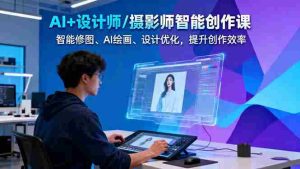 (16398期)AI+设计师/摄影师智能创作课:智能修图、AI绘画、设计优化,提升创作效率-中创网-专注创业项目分享_资源整合-心诚资源网