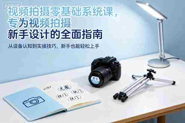 视频拍摄零基础系统课,专为视频拍摄新手设计的全面指南